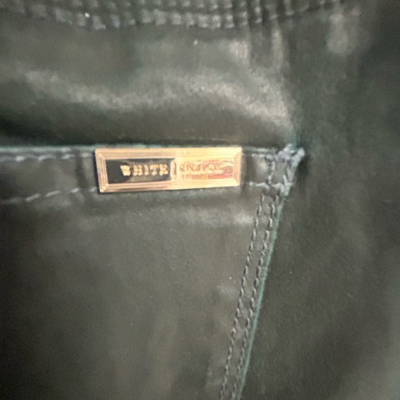 WHBM Deep Green Ankle Zip Skimmer Pants NWT Size 4 - Picture 5 of 9